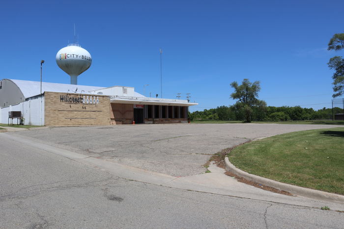 Belding - Hillcrest Lanes With Water Tower